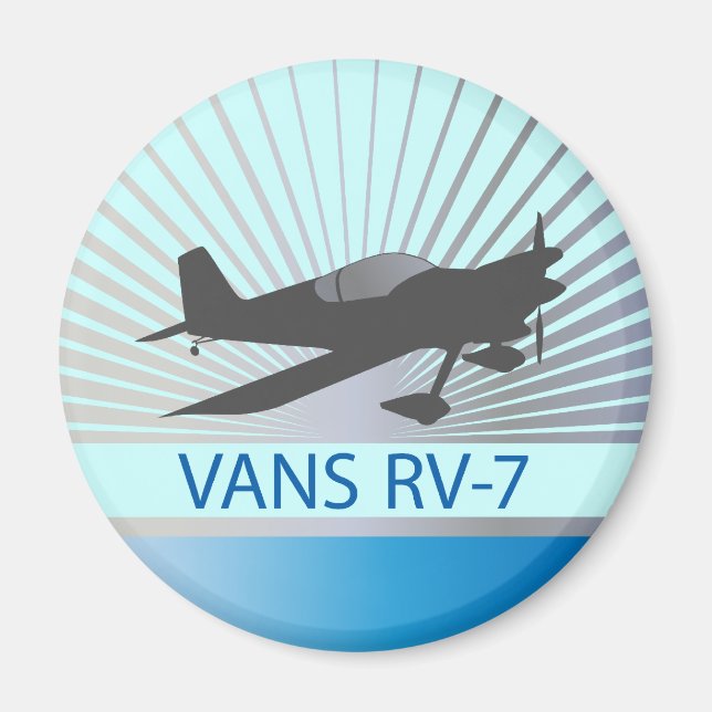 Vans RV-7-flygplan Magnet (Framsidan)