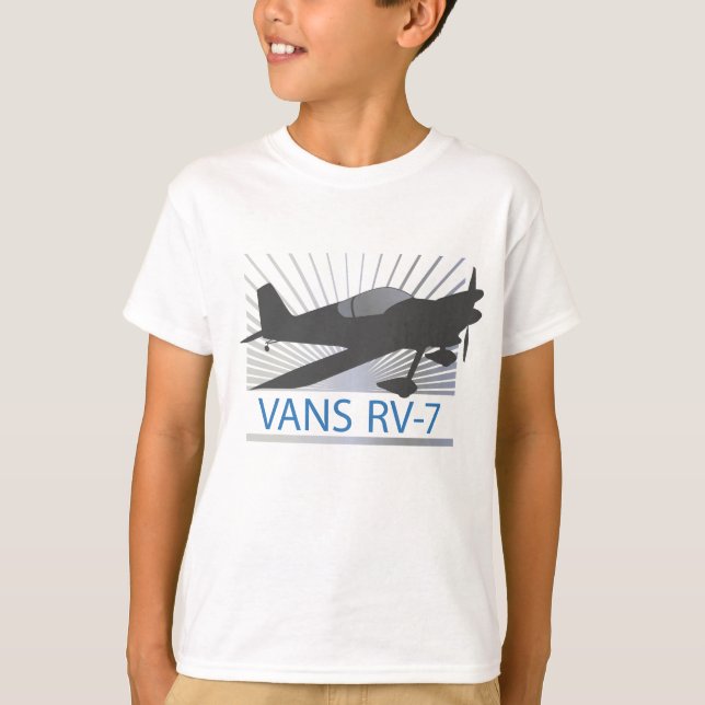 Vans RV-7-flygplan Tee (Framsida)