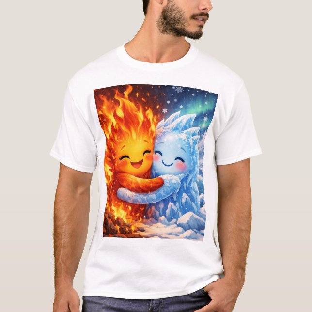 Vänskap är elementärt t shirt (Framsida)
