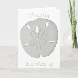 Vänskap är en välsignelseSanddollar Kort