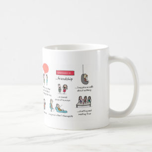 Vänskap är kaffemugg