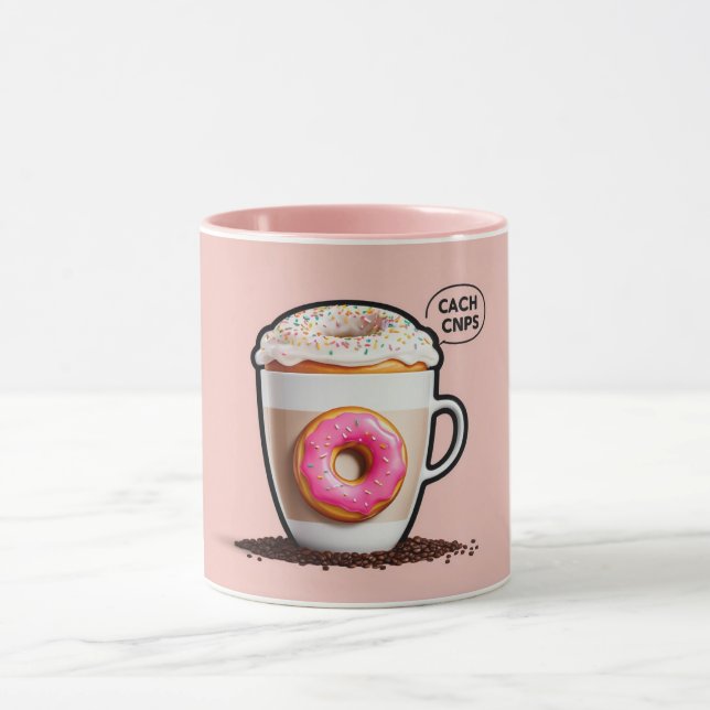 Vänskap av kaffemätningar - snabbdesign mugg (Center)