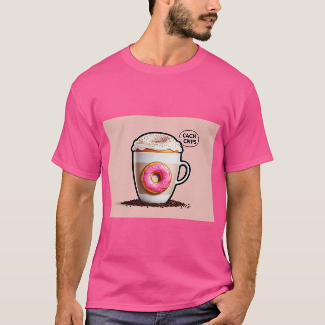 Vänskap av kaffemätningar - snabbdesign t shirt (Framsida)