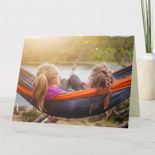 VÄNSKAP BÄSTISAR BFF GRATTULATIONSKORT KORT (Framsida)