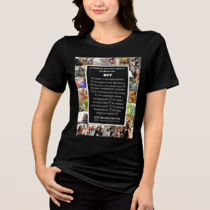 Vänskap BFF 22 Fotokollage T Shirt