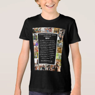 Vänskap BFF 22 Fotokollage T Shirt