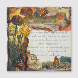 Vänskap Blandat mediefärgar Blommor