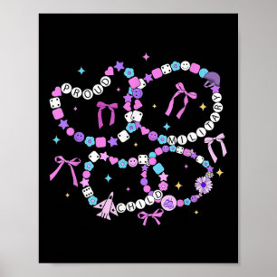 Vänskap Bracelet Militär Lila upp till 100 ml Poster