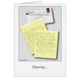 Vänskap-Brev-kort Hälsningskort