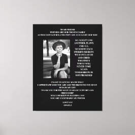 Vänskap Canvastryck