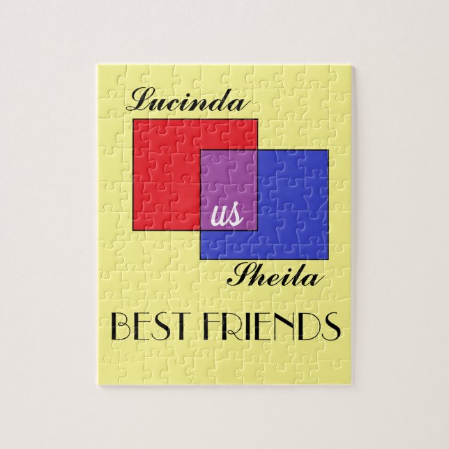 Vänskap Connection Jigszawa Puzzle Pussel (Vertikal)