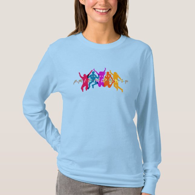 Vänskap Dag | Kvinnors Långärmad T Shirt (Framsida)