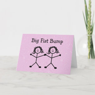 Vänskap Day for Gal Pals BFFs Card Kort