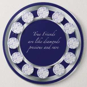 Vänskap Diamond Knapp