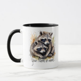 Vänskap eller romantisk Namn Raccoons Mugg