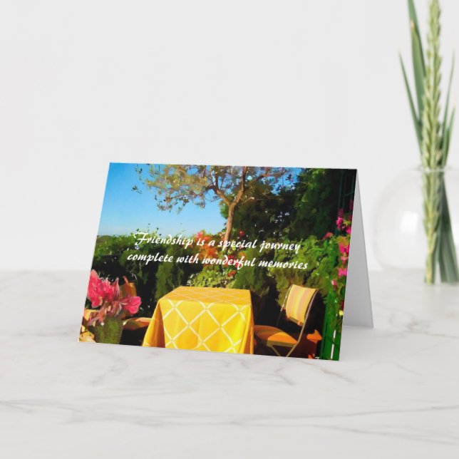 Vänskap för Alla hjärtans dag Kort (Framsida)