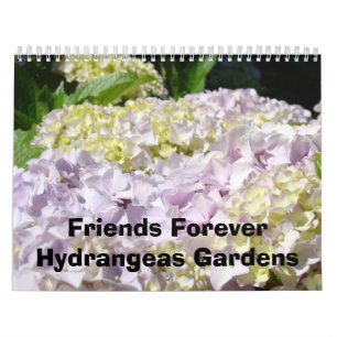 Vänskap för evigt Hydrangea Trädgård Kalendrar Kalender