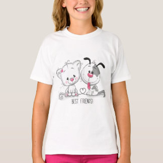 Vänskap För Evigt T-Shirt
