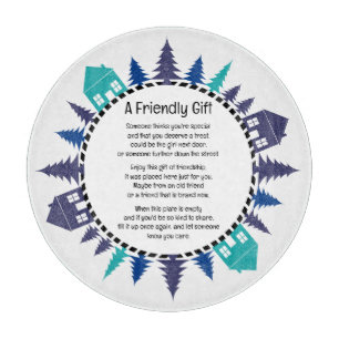 Vänskap Gift Plate