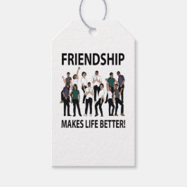 Vänskap gör att Vänskapen blir bättre Presentetikett