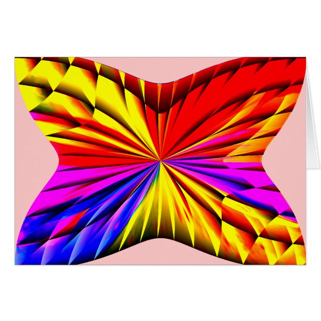 Vänskap Hälsningskort (Framsidan Horizontal)