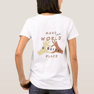 Vänskap Händer T-Shirt - Att förbättra Ställe