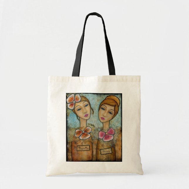 Vänskap hänger lös tygkasse (Framsidan)