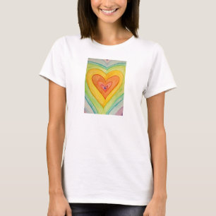 Vänskap Hearts Rainbow Customized Kärlek Shirts Tröja
