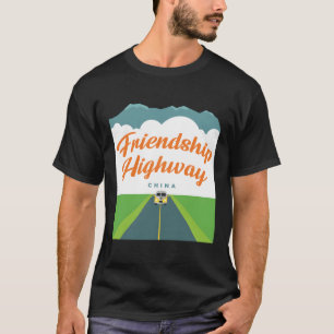 Vänskap Highway - Nepal - China T Shirt