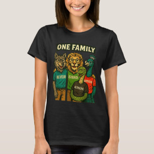 Vänskap, Isibindi, Altruism, Drömmare 4 Hus 1 Fa T Shirt