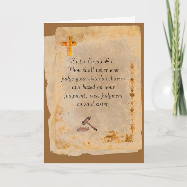 Vänskap-jag är ledsen kort (Framsida)