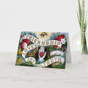 Vänskap Kärlek och sanning Kort