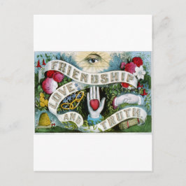 Vänskap, Kärlek och sanning Vykort