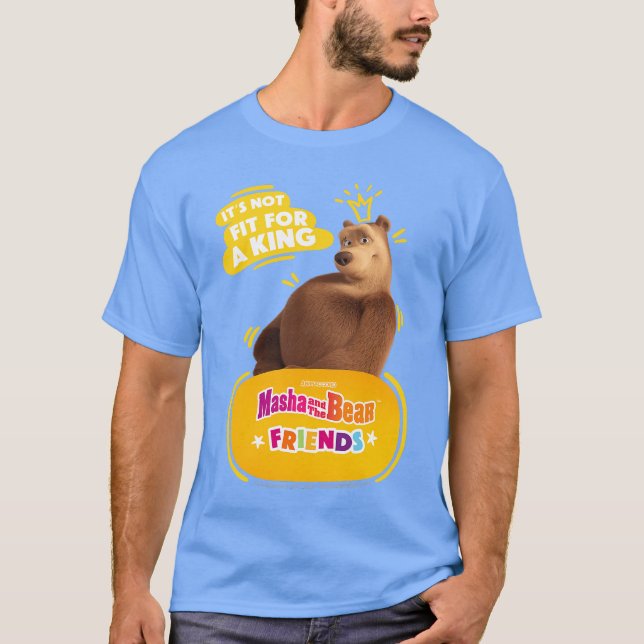Vänskap Kings Premium blandning retro T Shirt (Framsida)