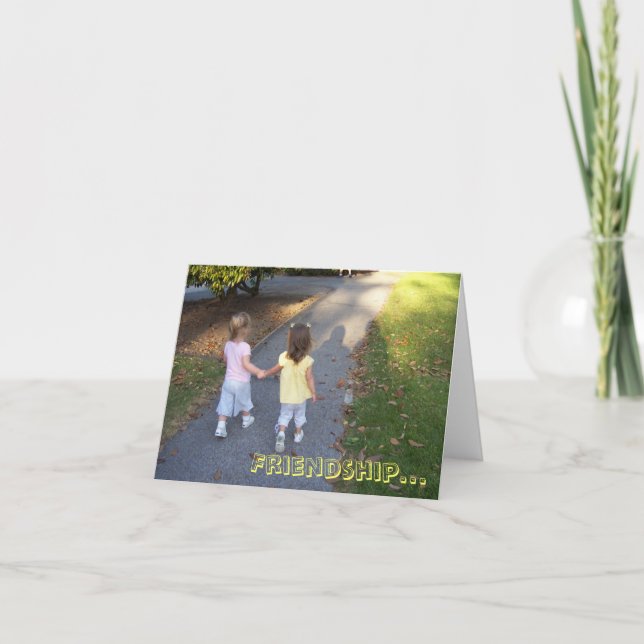 Vänskap... Kort (Framsida)