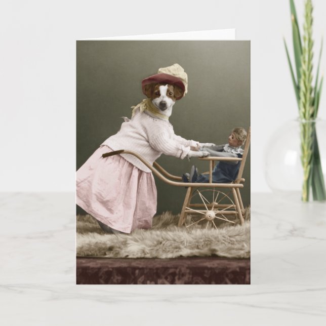 Vänskap-kort - Lustigt litet hund! Kort (Framsida)