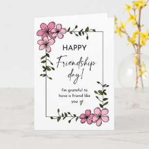 Vänskap kort, Lycklig Vänskap Day, vän Kort