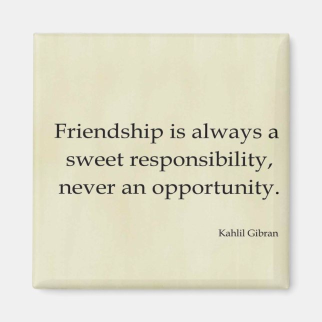 Vänskap Magnet (Framsidan)