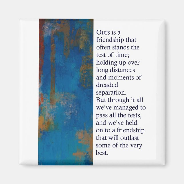 Vänskap Magnet (Framsidan)