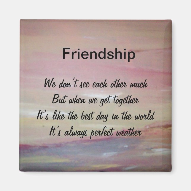 Vänskap Magnet (Framsidan)