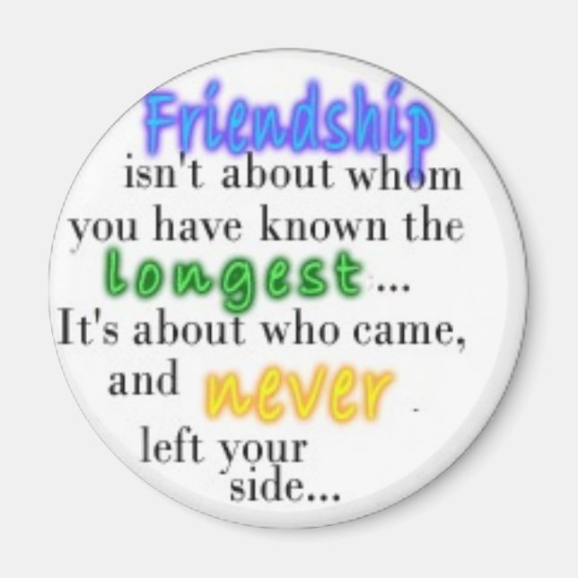 Vänskap Magnet (Framsidan)