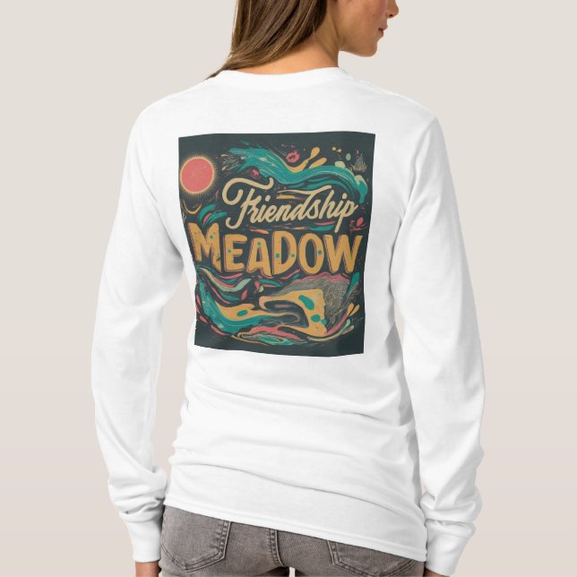 Vänskap Meadow T Shirt (Baksida)