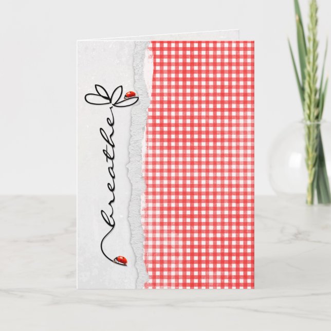 vänskap med nyckelpigor kort (Framsida)