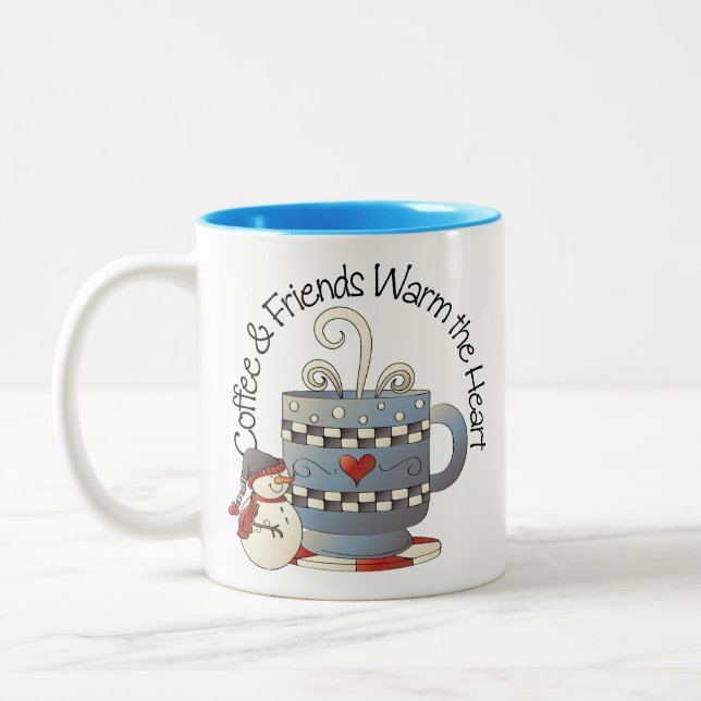 Vänskap Mugg Kaffe Mugg Kopp (Vänster)