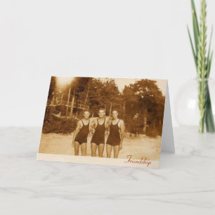 Vänskap noterar kortet kort