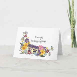 Vänskap och Kärlek Kort