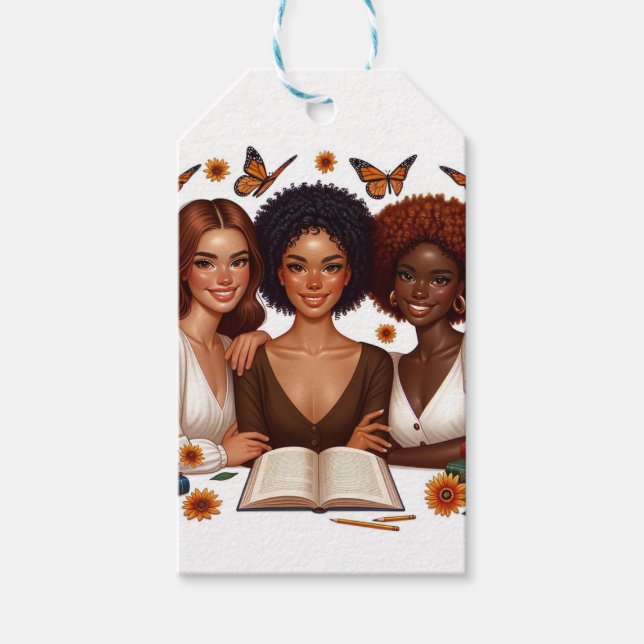 Vänskap och Ord Presentetikett (Framsidan)