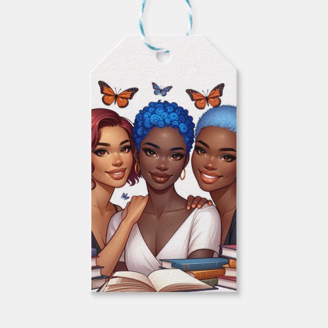 Vänskap och Ord Presentetikett (Framsidan)