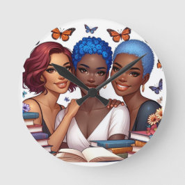 Vänskap och Ord Rund Klocka