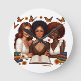 Vänskap och Ord Rund Klocka